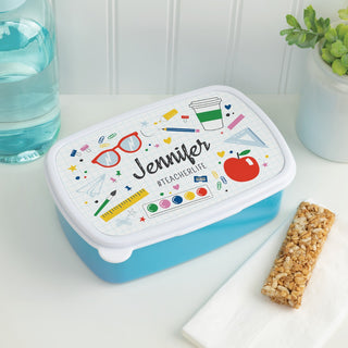 Teacher Life Personalized Lunch Container