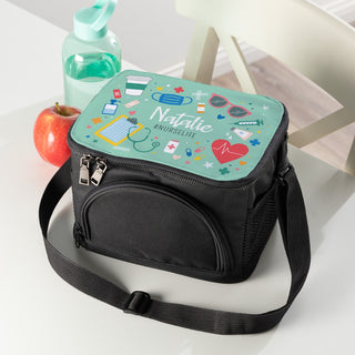 Nurse Life Personalized Lunch Bag with Shoulder Strap 