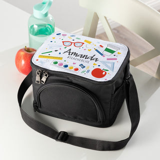 Teacher Life Personalized Lunch Bag with Shoulder Strap