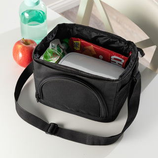 Name & Initial Primary Lunch Bag with Shoulder Strap