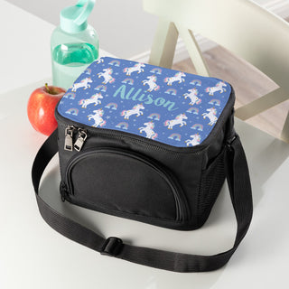  Unicorns & Rainbows Lunch Bag with Shoulder Strap 