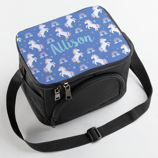 Unicorns & Rainbows Lunch Bag with Shoulder Strap
