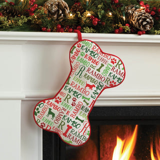 Name & Initial Bone Shape Stocking