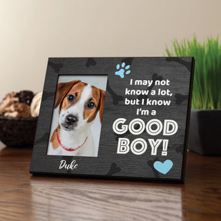 Good Boy! Personalized Picture Frame