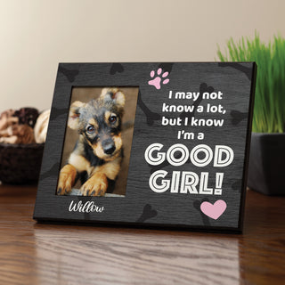 Good Girl! Personalized Offset Frame