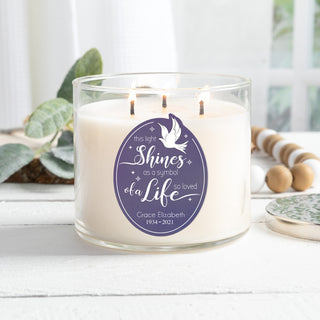 A Life So Loved Memorial 3 Wick Candle