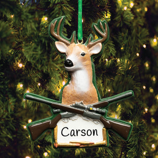 Deer Hunting Personalized Ornament