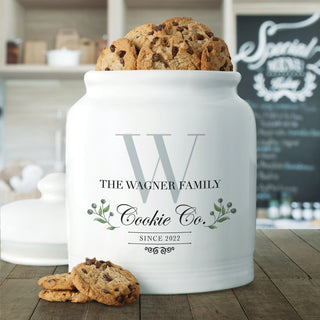 Cookie Company Personalized Ceramic Cookie Jar