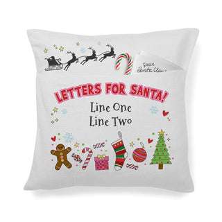 Letters for Santa Personalized Pocket Pillow