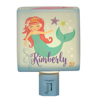 Mermaid Theme Personalized Nightlight