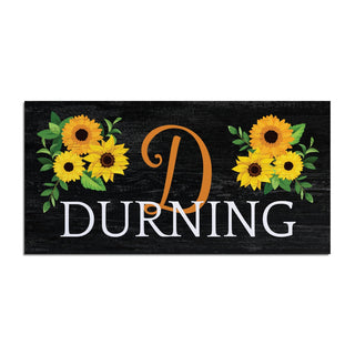 Sunflower Floral - Ð 12x27 Inch Entry Mat