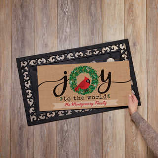 JOY to the World - Ð 12x27 Inch Entry Mat