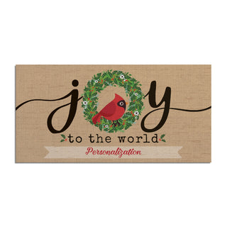 JOY to the World - Ð 12x27 Inch Entry Mat