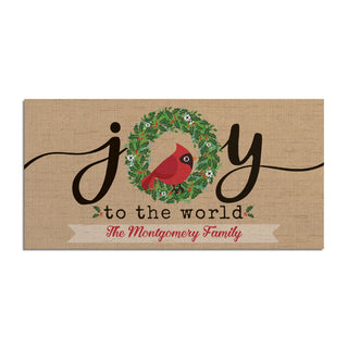 JOY to the World - Ð 12x27 Inch Entry Mat