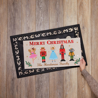 Nutcracker Suite Personalized Narrow Doormat Insert