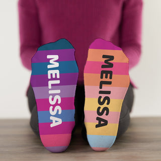 Run Now Wine Later Personalized Adult Tube Socks