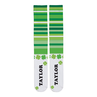 Lucky Personalized Adult Tube Socks