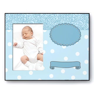 Newborn Baby Detail For Him Offset Frame