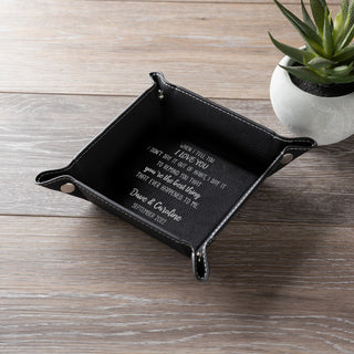 You're The Best Thing Personalized Leatherette Catch All