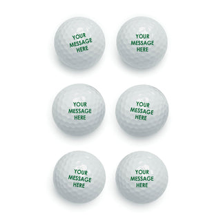 Your Message Personalized Golf Ball Set