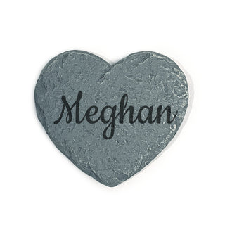 Heart Personalized 4" Stone Cutout
