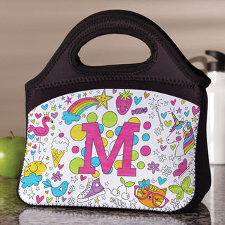 DIY Girl Personalized Lunch Tote