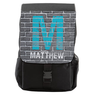 Name In Bricks Personalized Backpack