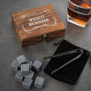 Whiskey Business  Whiskey Stone Set