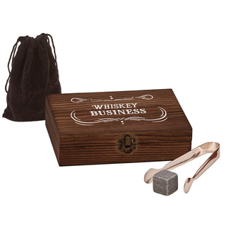 Whiskey Business  Whiskey Stone Set