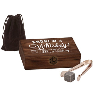 Chilled To Perfection Personalized Whiskey Stone Set