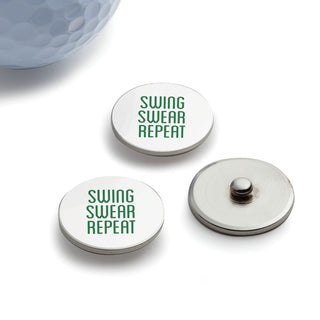 Your Message Here Personalized Golf Ball Markers - Set of 3