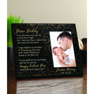 Happy Father's Day Personalized Picture Frame