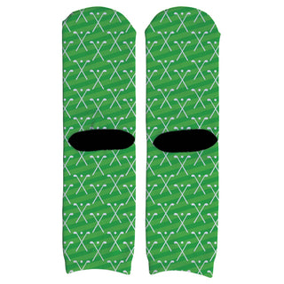 Top Ten Golfers Personalized Adult Crew Socks