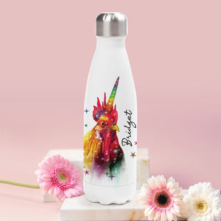 Uni-Chicken Personalized Stainless Steel Water Bottle