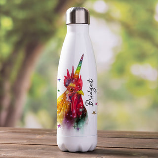 Uni-Chicken Personalized Stainless Steel Water Bottle