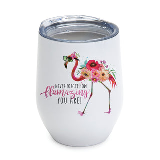 Never Forget How FLAMAZING You Are! Personalized Wine Tumbler