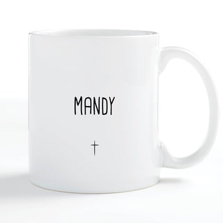 Good Morning This Is God Personalized White Coffee Mug - 11 oz.