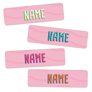 Colorful Kids Property Personalized Weather Resistant Label - 80 count