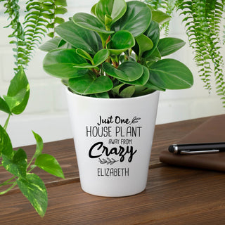 one pot plant planet Plant Crazy Flowerpot – Personalized Planet