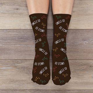 Turkey Coma in Progress Personalized Adult Crew Socks