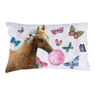 Bubble Gum Horse Personalized Pillowcase