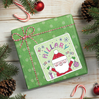 DIY Color Your Own Kids Holiday Sticker - Set of 12
