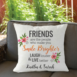 Friends 17x17 throw pillow
