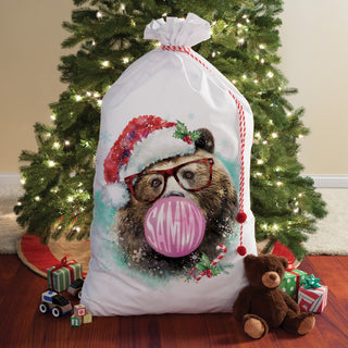 Holiday 30x48 santa sack with name 