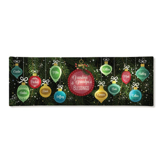 Grandma and Grandpa's Blessings Personalized  9x27 LED Canvas