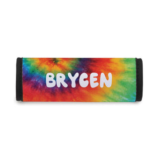Tie Dye Personalized Luggage Handle Wrap