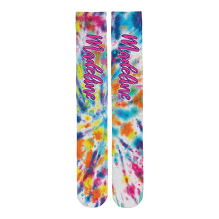Tie Dye Personalized Adult Tube Socks