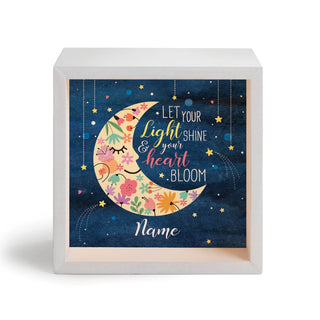 Let Your Light Shine Personalized Light Up Shadowbox