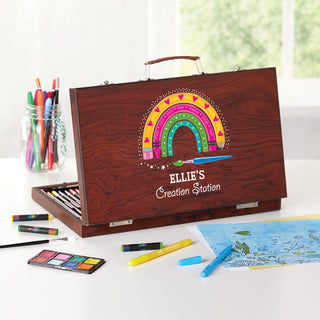 Rainbow art kit with name 