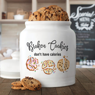 cookie jar with cookie design